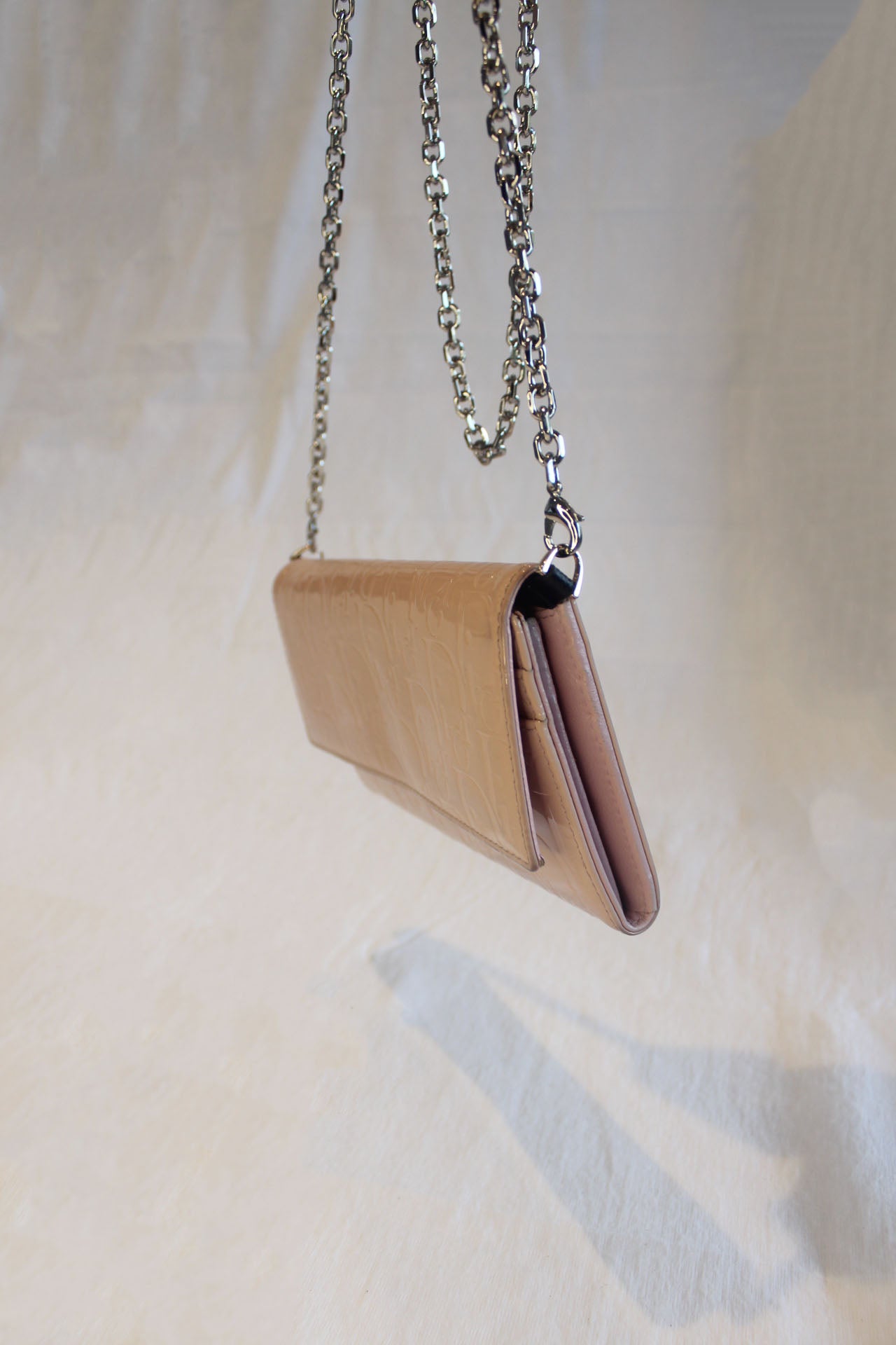 Christian Dior Oblique Trotter Wallet on Chain