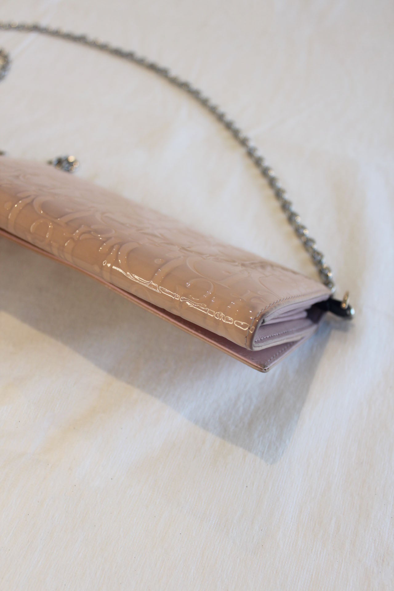Christian Dior Oblique Trotter Wallet on Chain
