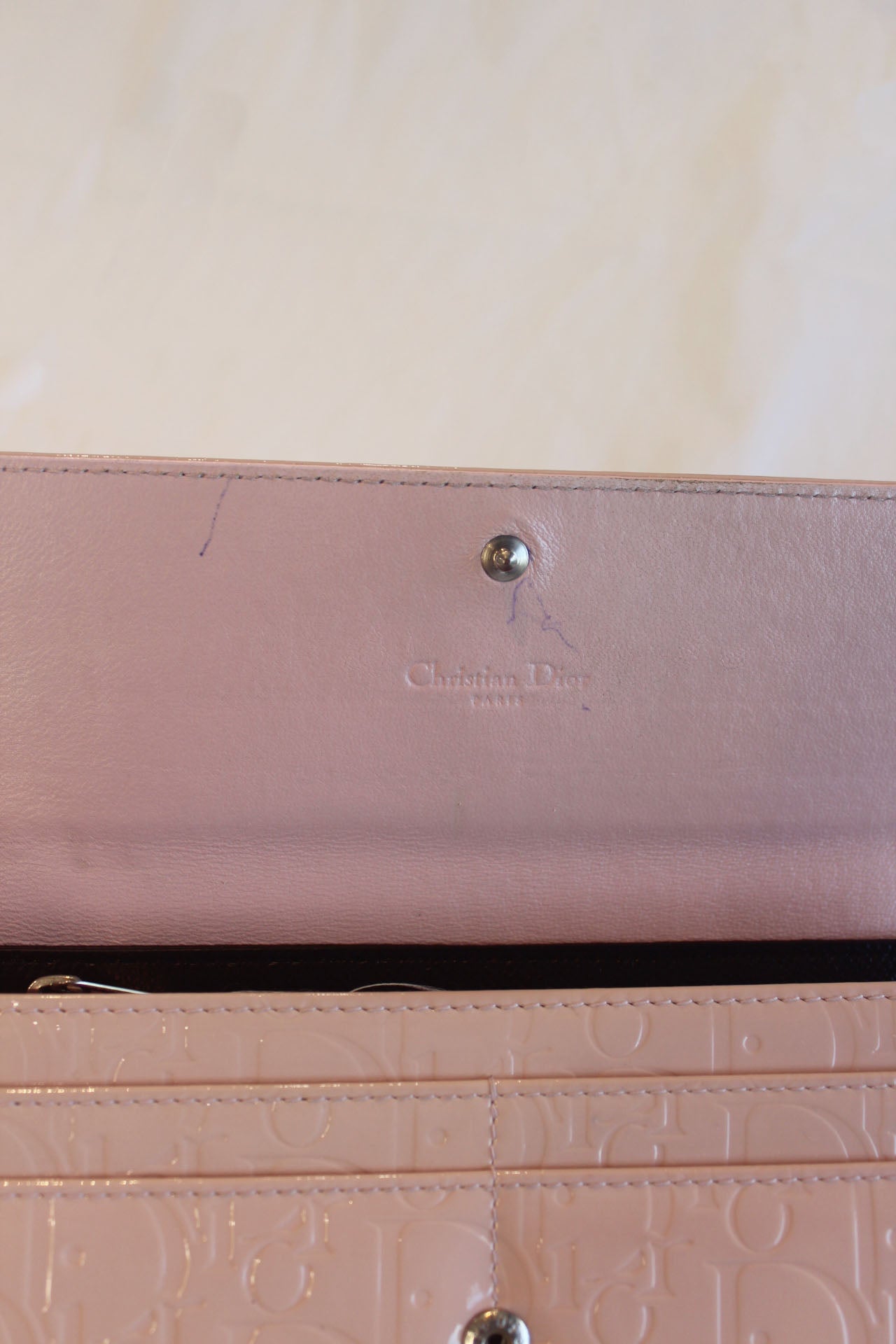 Christian Dior Oblique Trotter Wallet on Chain