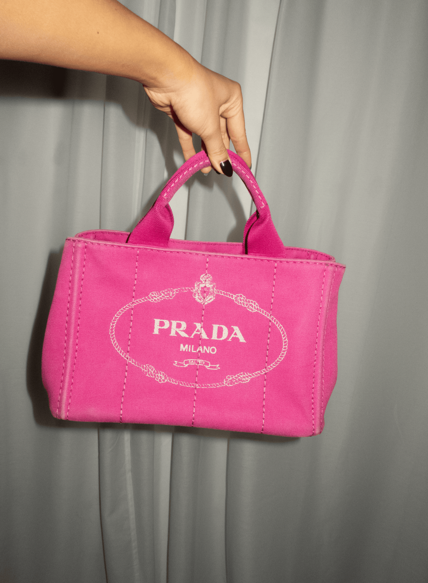 Prada Canapa Tote Bag