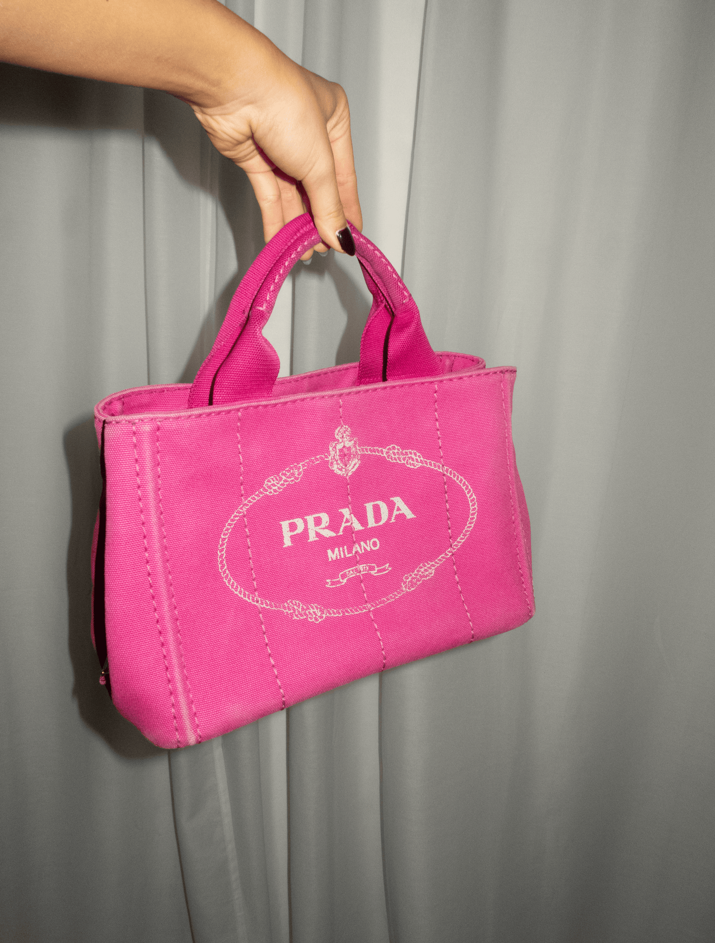 Prada Canapa Tote Bag