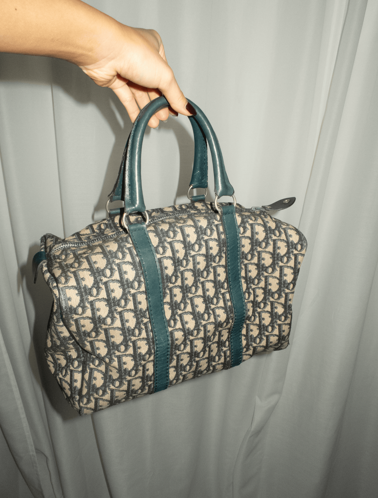 Christian Dior Vintage Trotter Boston Bag