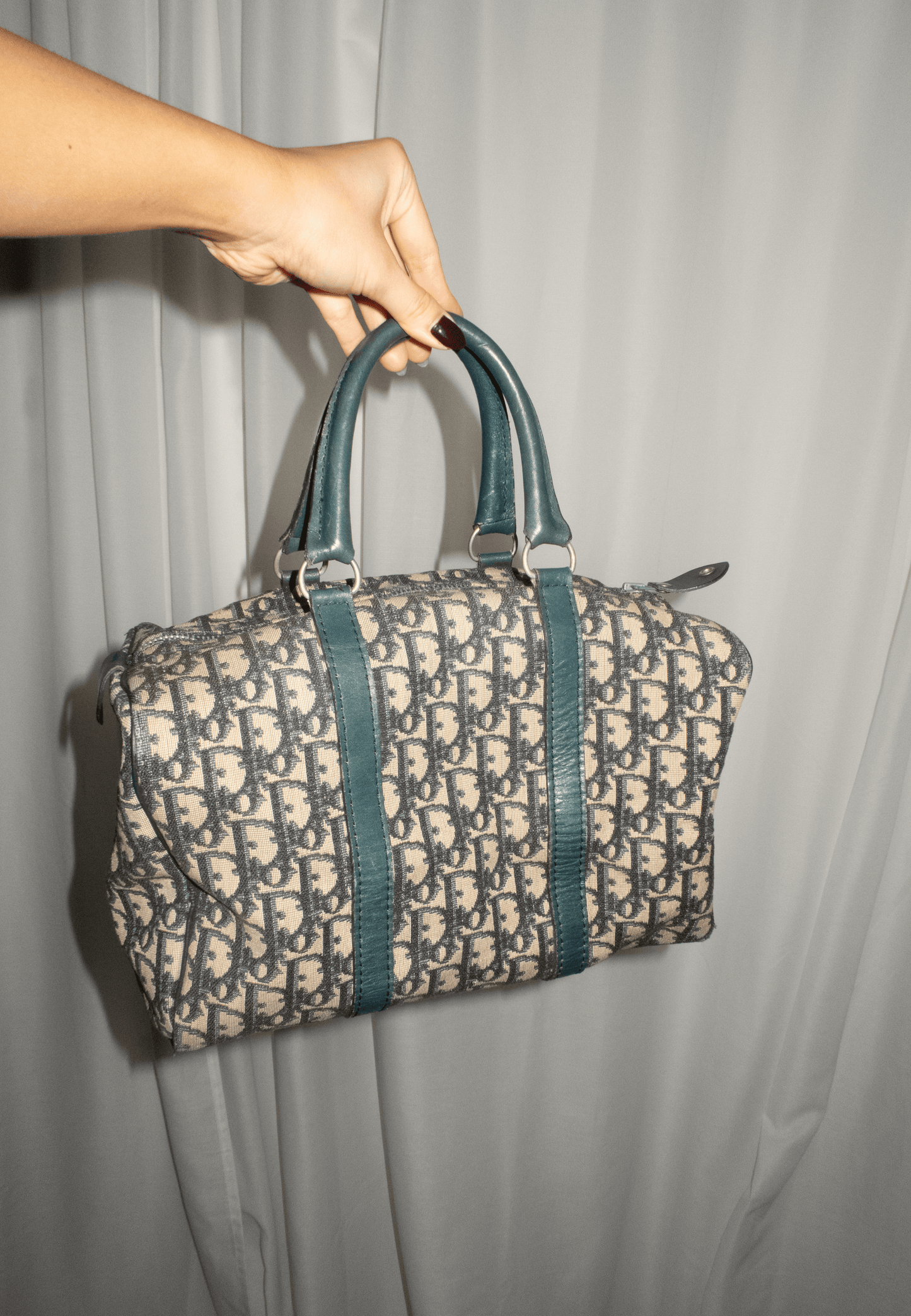 Christian Dior Vintage Trotter Boston Bag