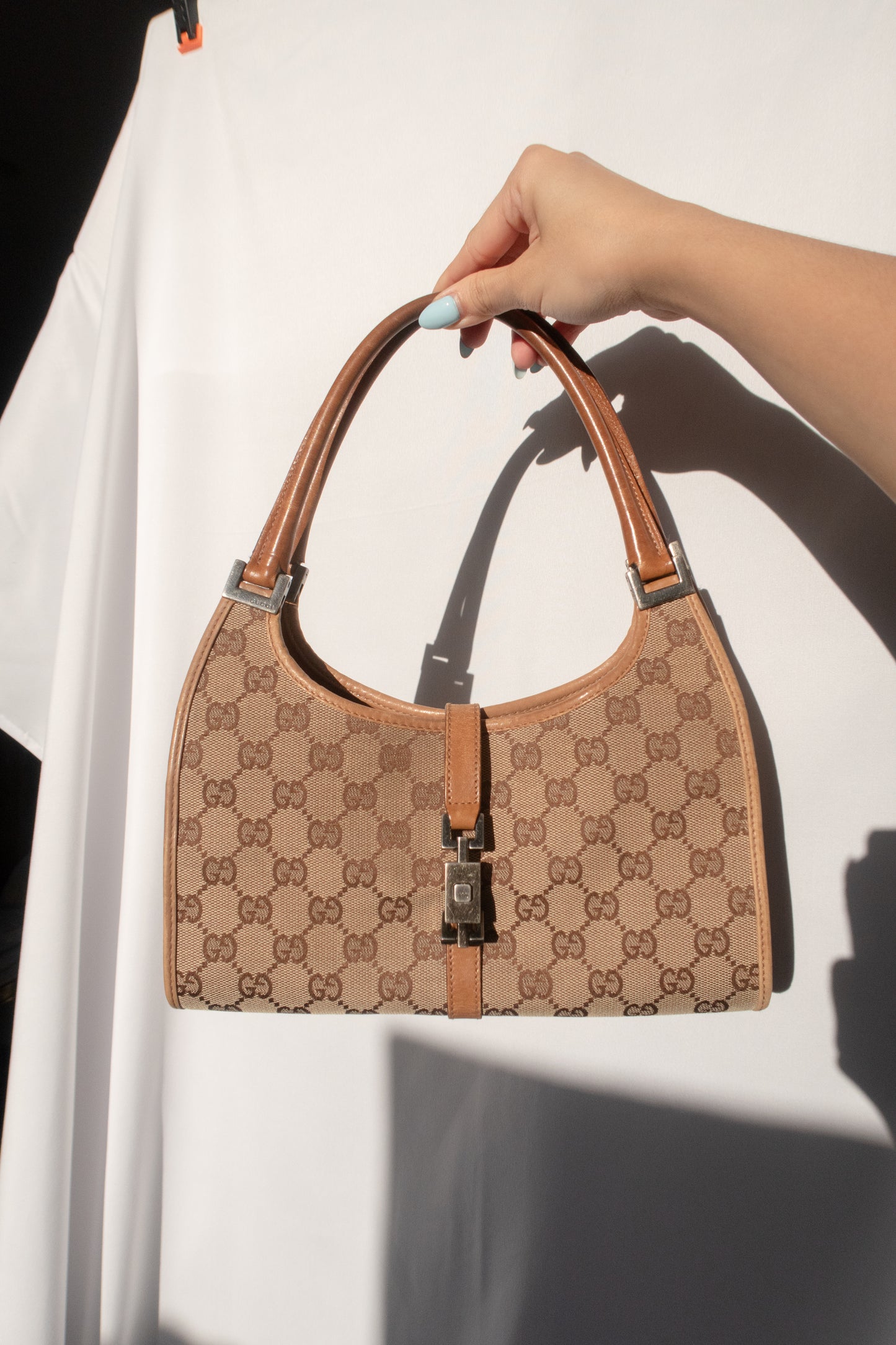 Gucci Jackie Bardot Small Shoulder Bag
