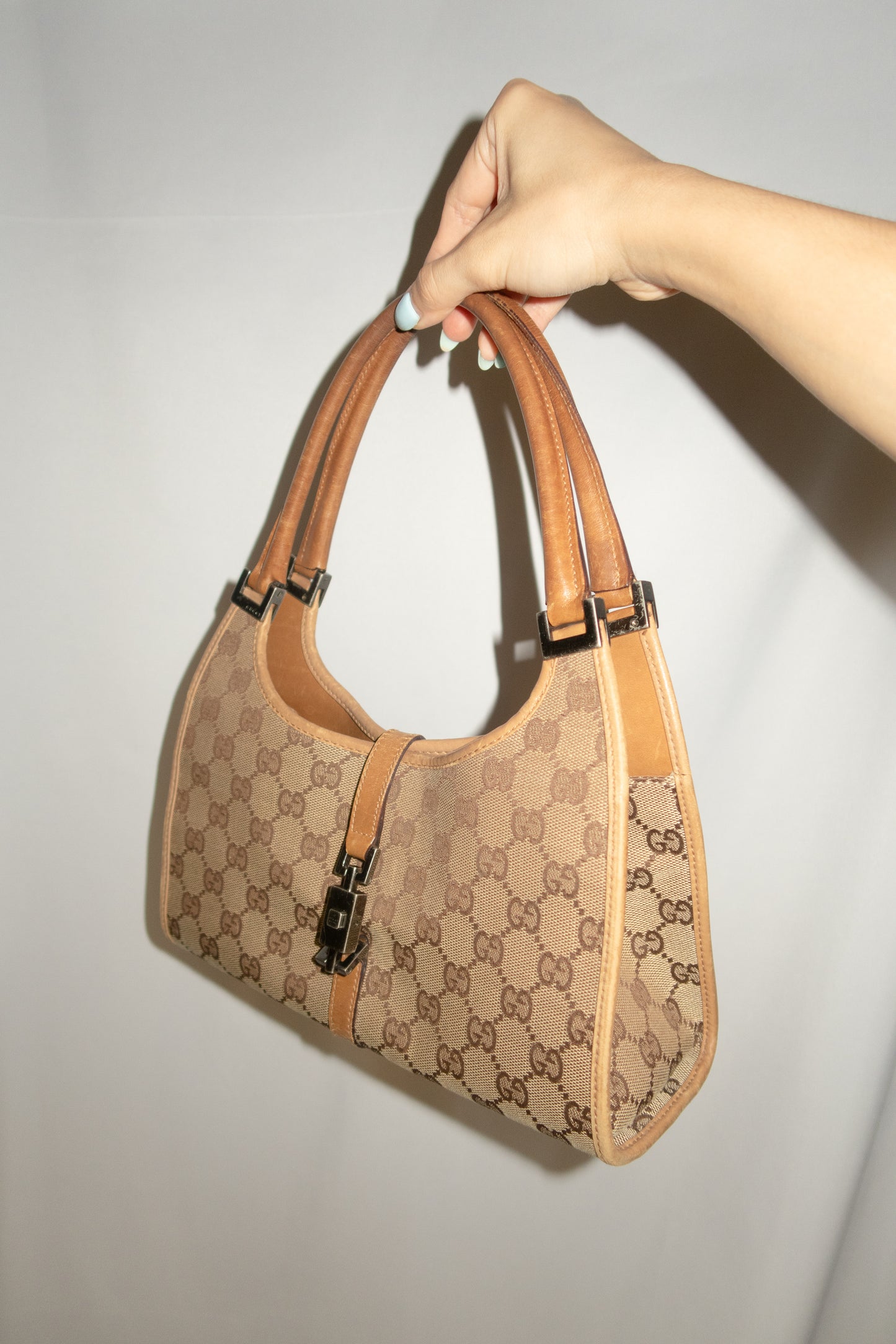 Gucci Jackie Bardot Small Shoulder Bag