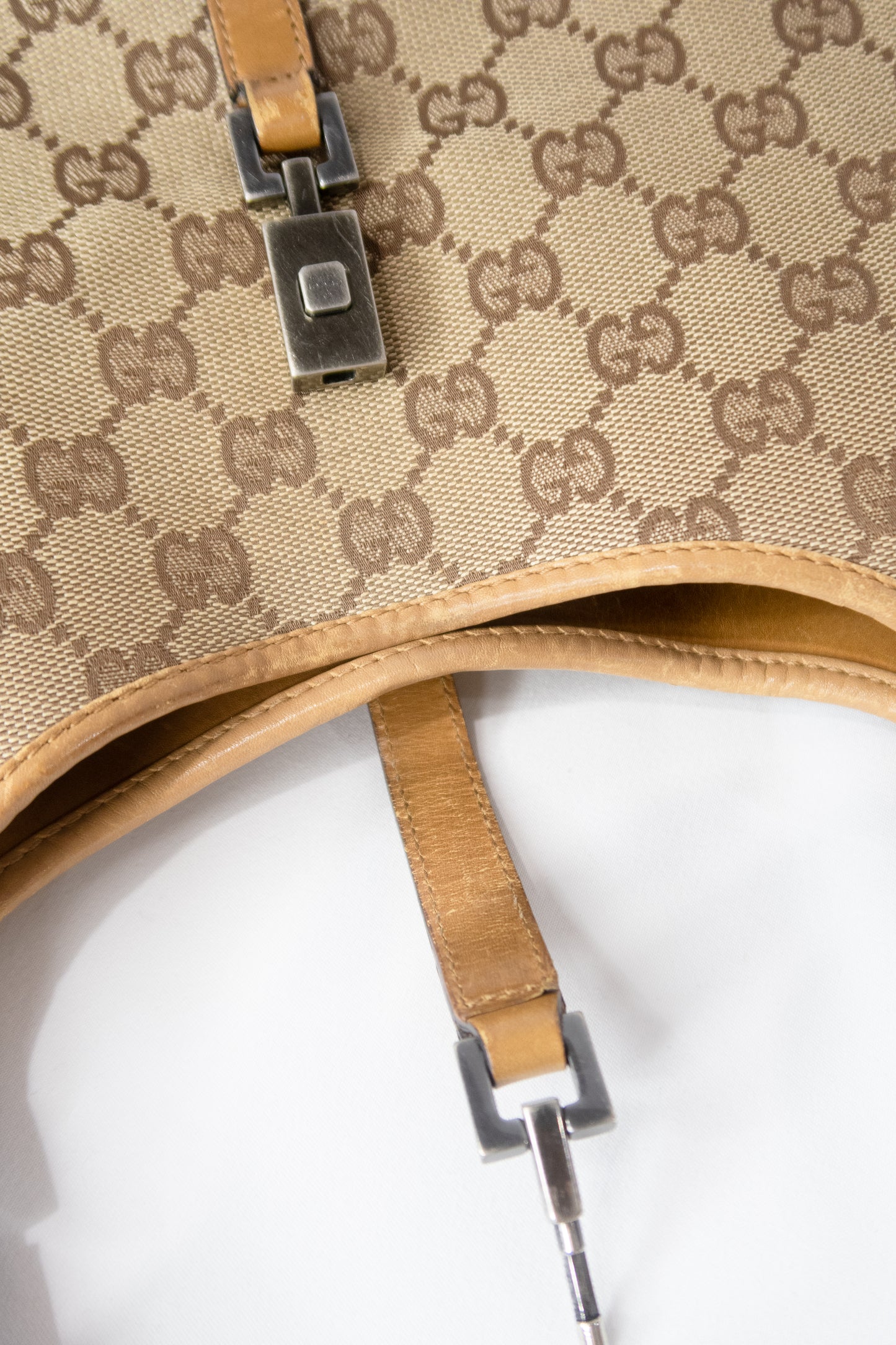Gucci Jackie Bardot Small Shoulder Bag