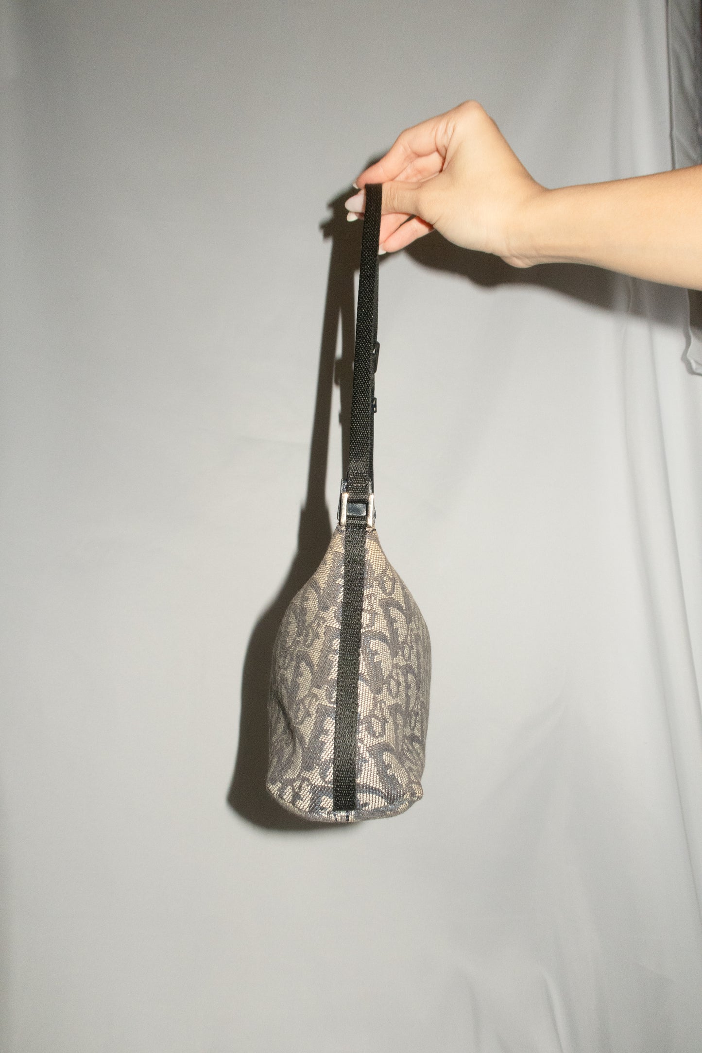 Vintage Dior Trotter Shoulder Bag