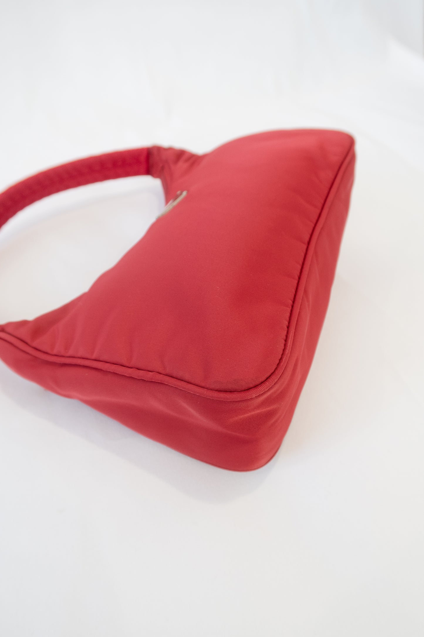 Prada Red Tessuto Nylon Bag