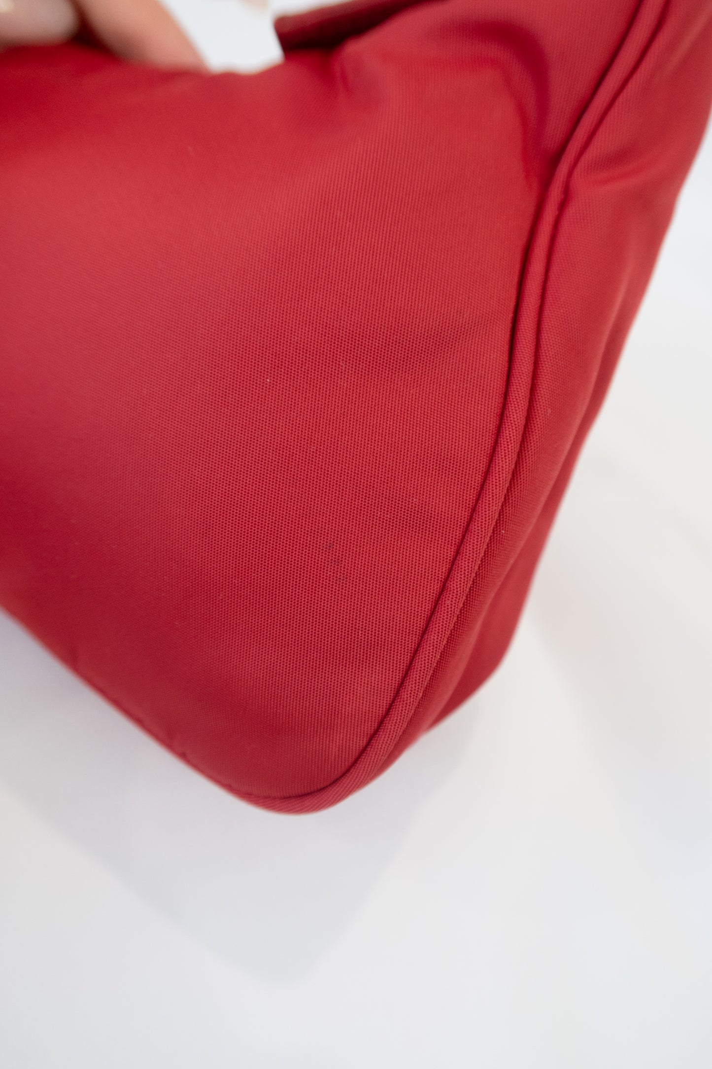 Prada Red Tessuto Nylon Bag