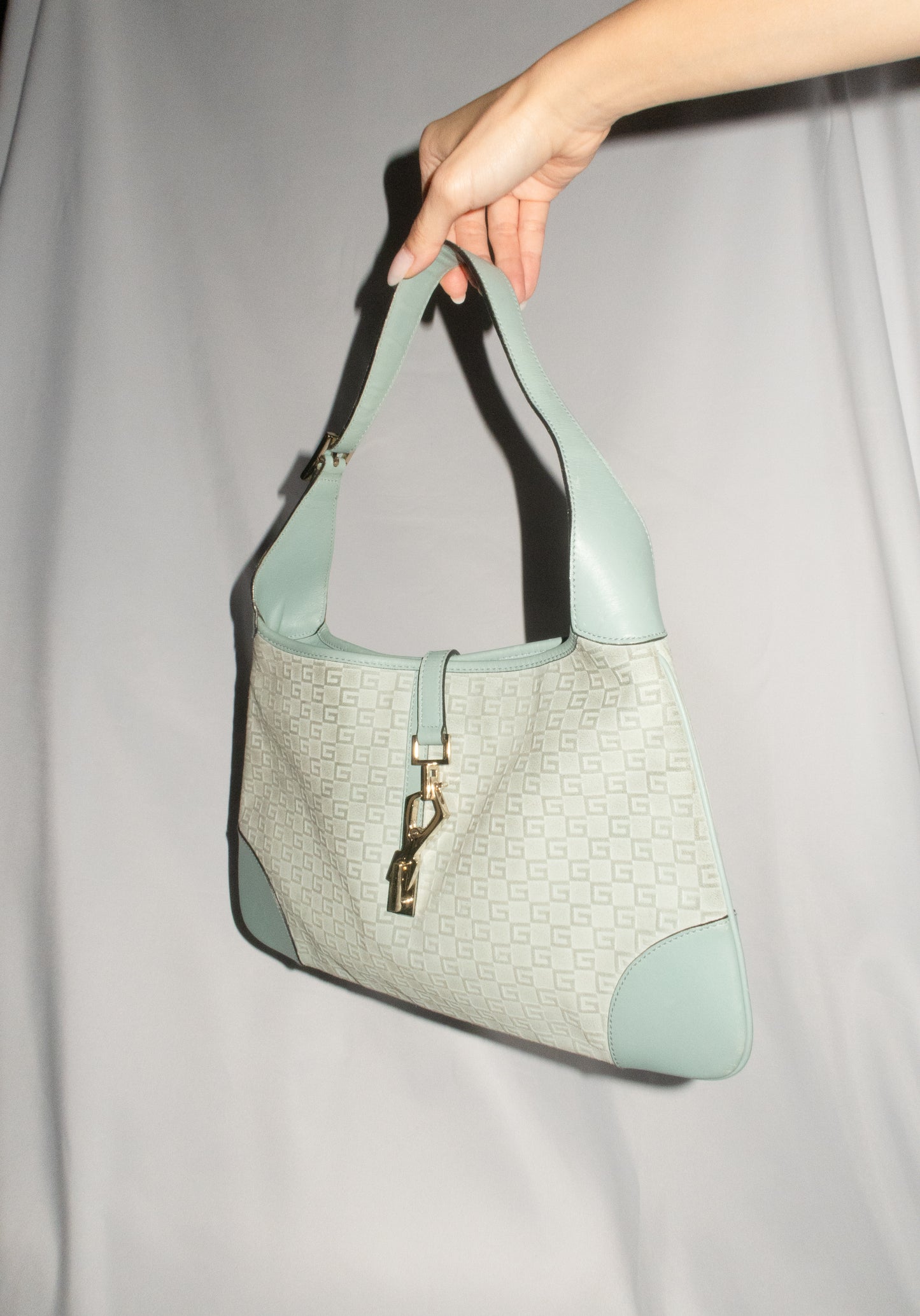 Gucci Jackie Suede Shoulder Bag