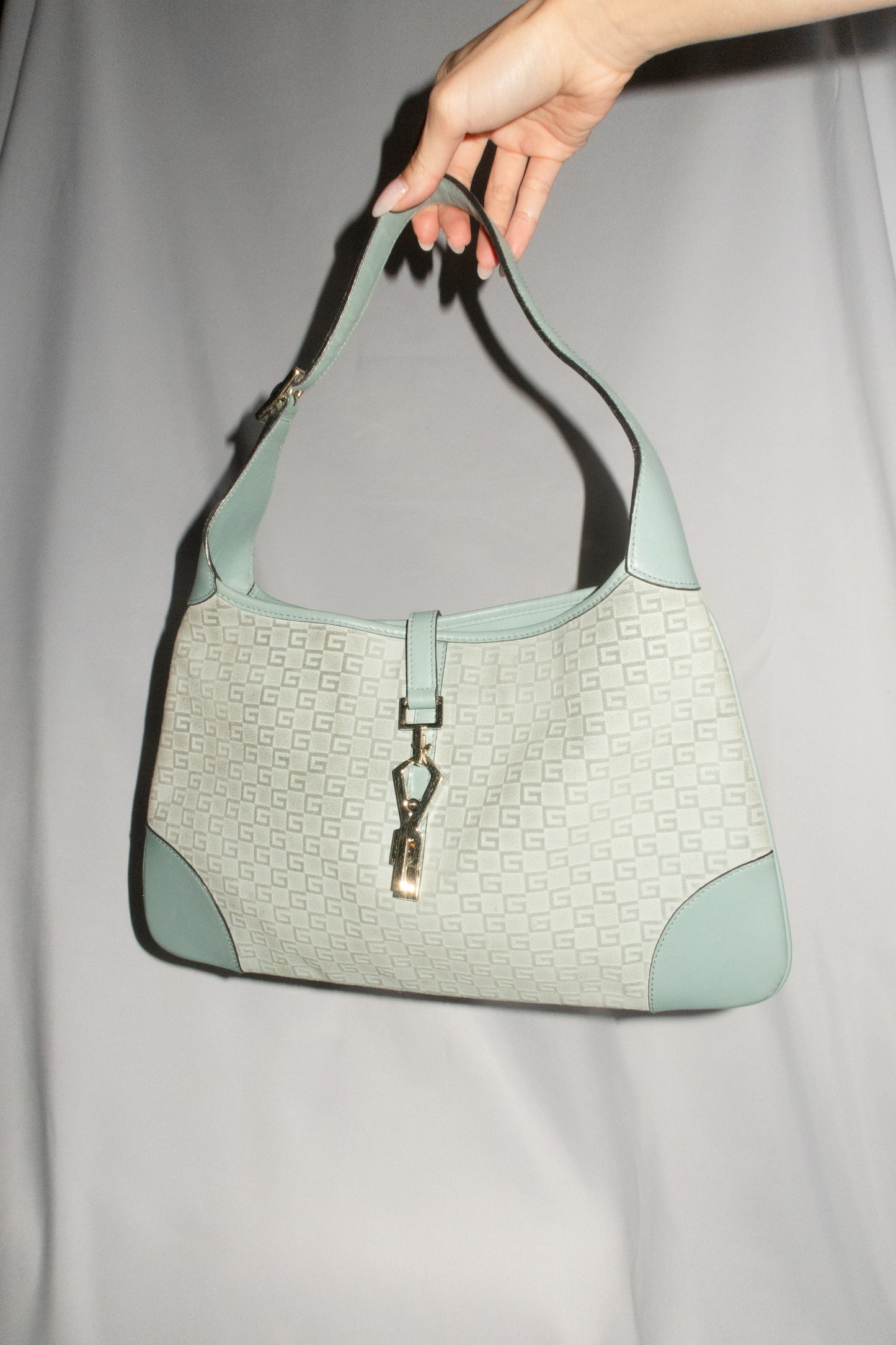 Gucci Jackie Suede Shoulder Bag