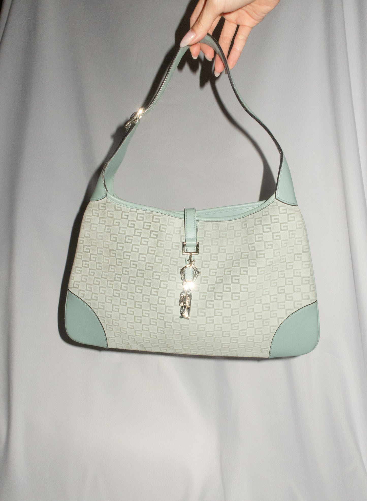 Gucci Jackie Suede Shoulder Bag
