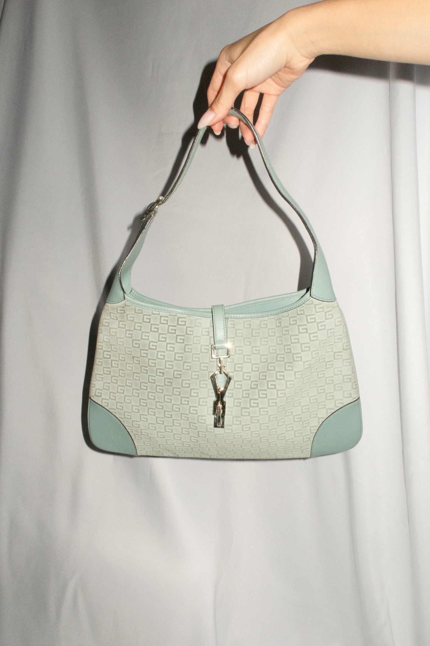 Gucci Jackie Suede Shoulder Bag
