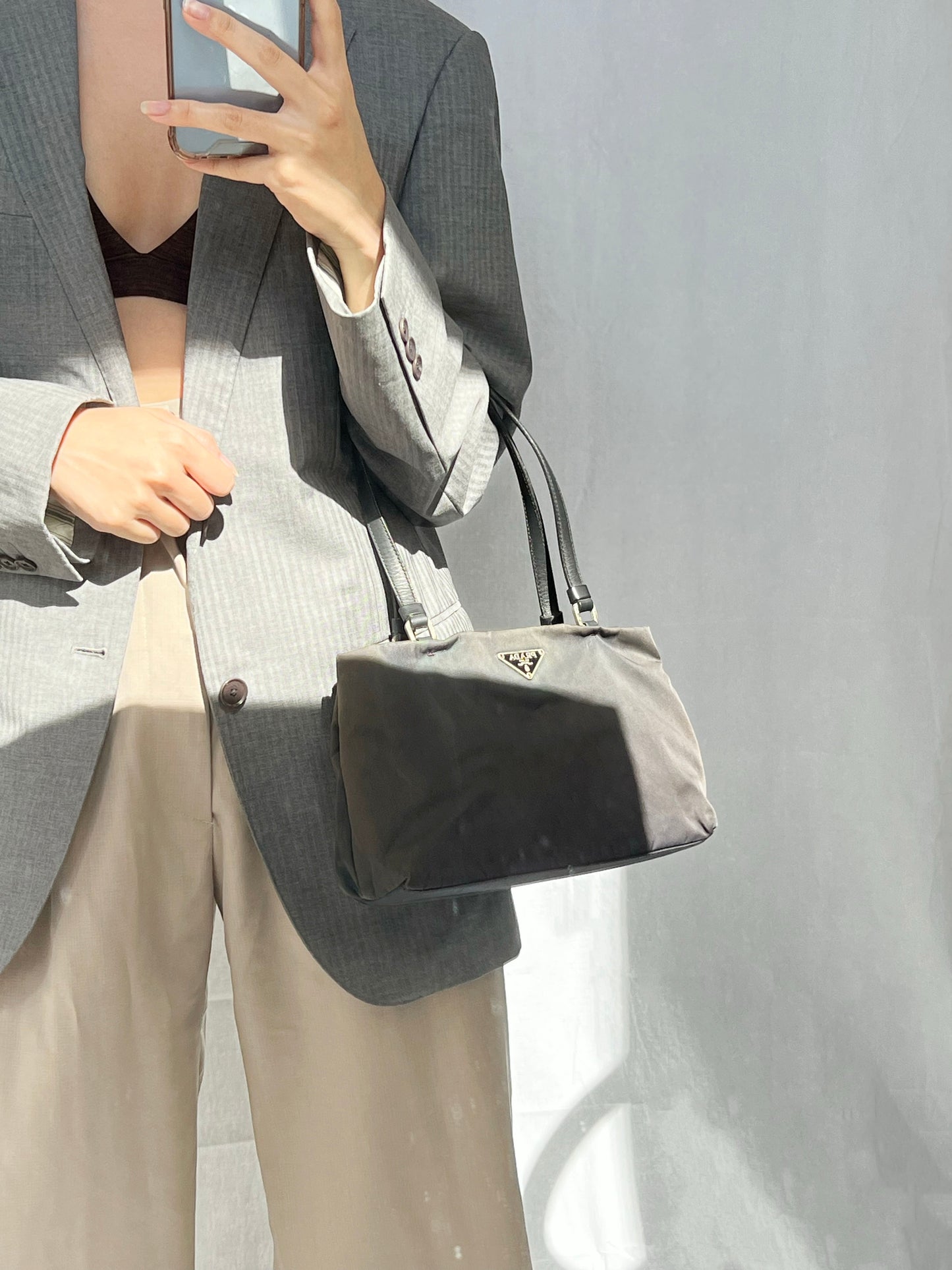 Prada Nylon Small Shoulder Bag