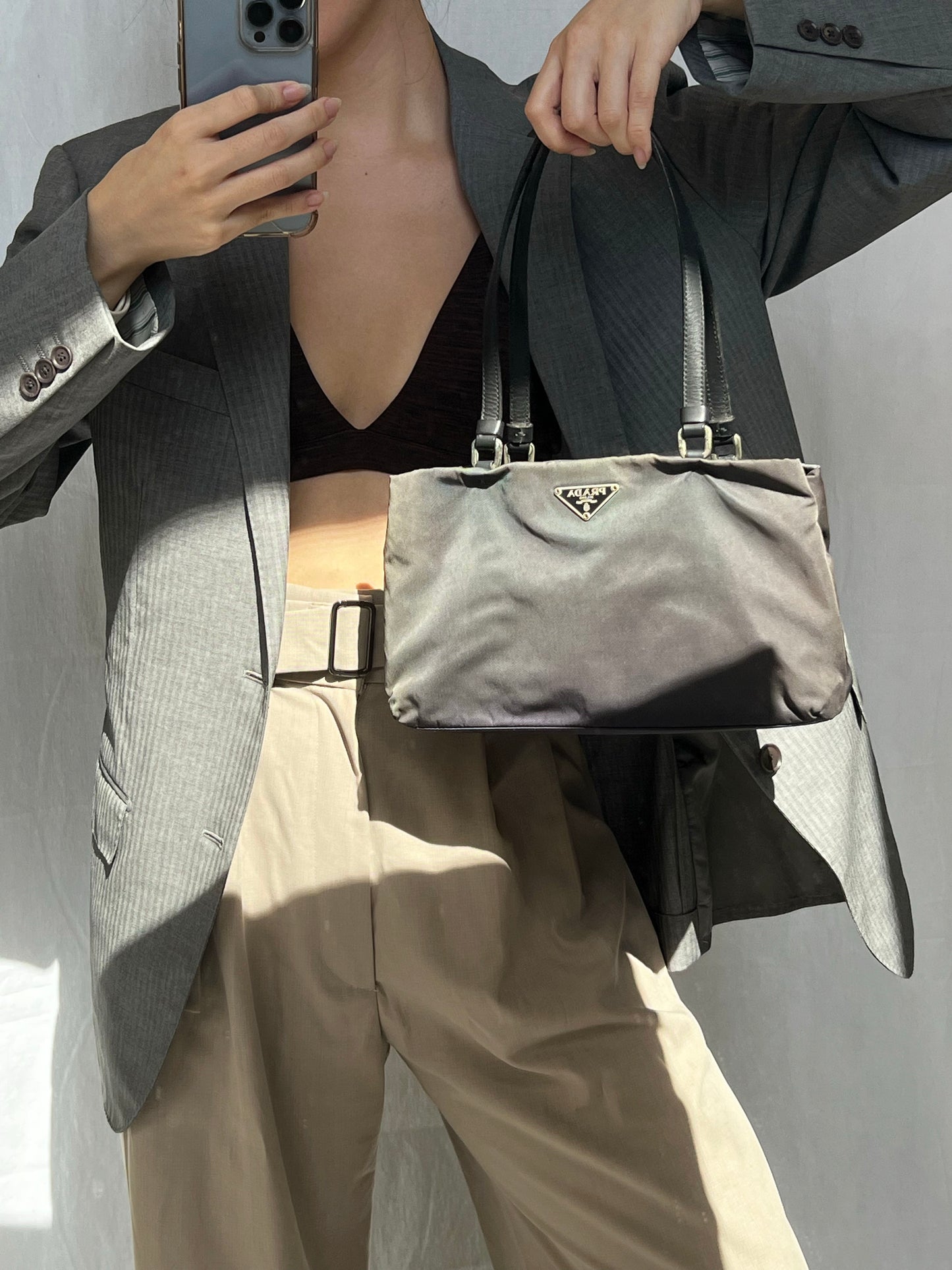 Prada Nylon Small Shoulder Bag