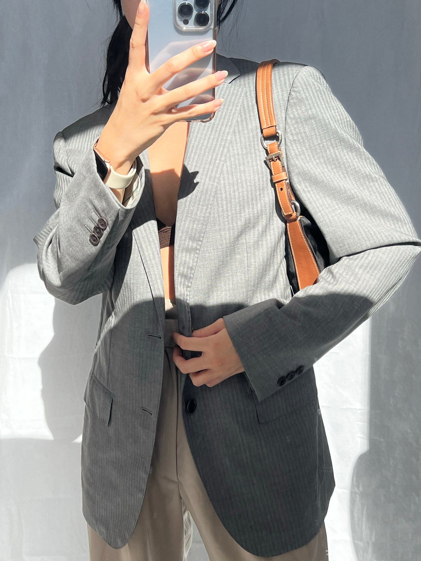 Prada Tessuto Nylon Shoulder Bag