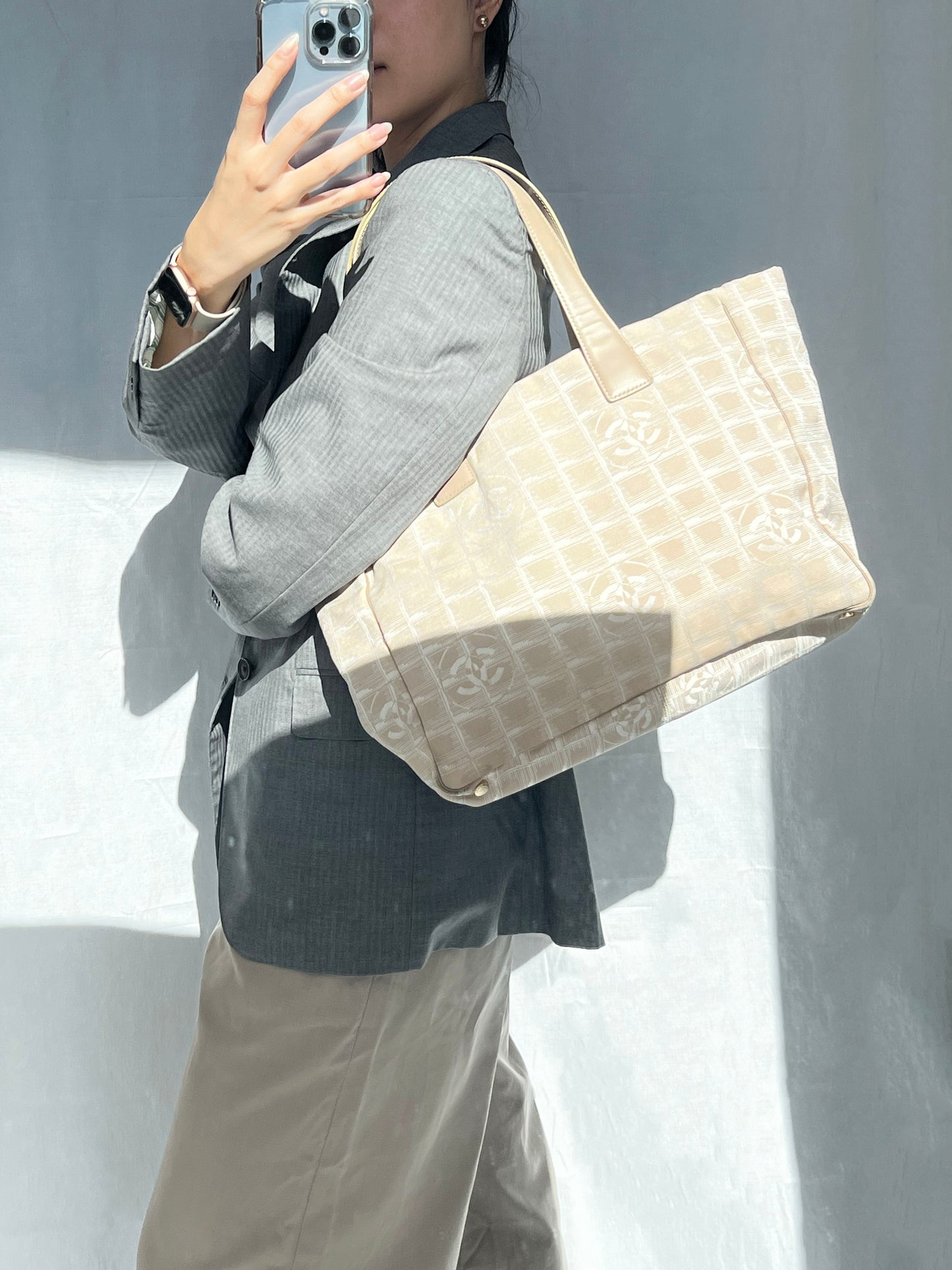 Chanel Travel Line Tote Bag