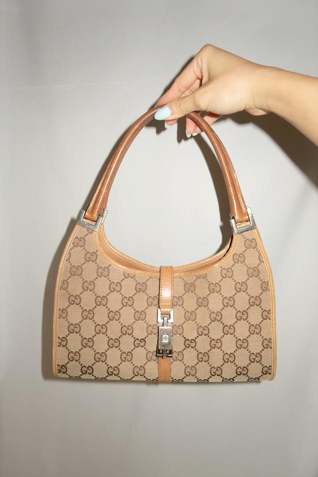 Gucci Jackie Bardot Small Shoulder Bag