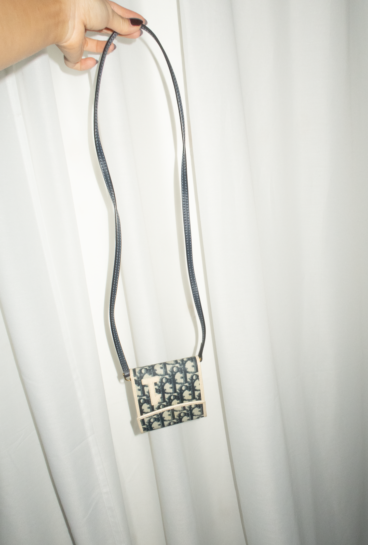 Christian Dior Monogram Wallet on Strap