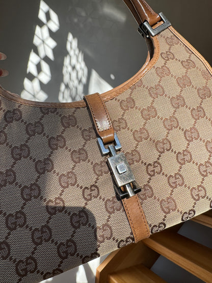 Gucci Jackie Bardot Small Shoulder Bag