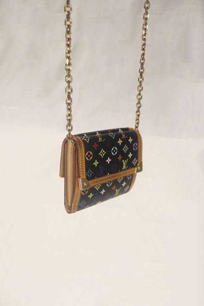 Louis Vuitton Multicolor Portefeuille Elise Wallet on Chain