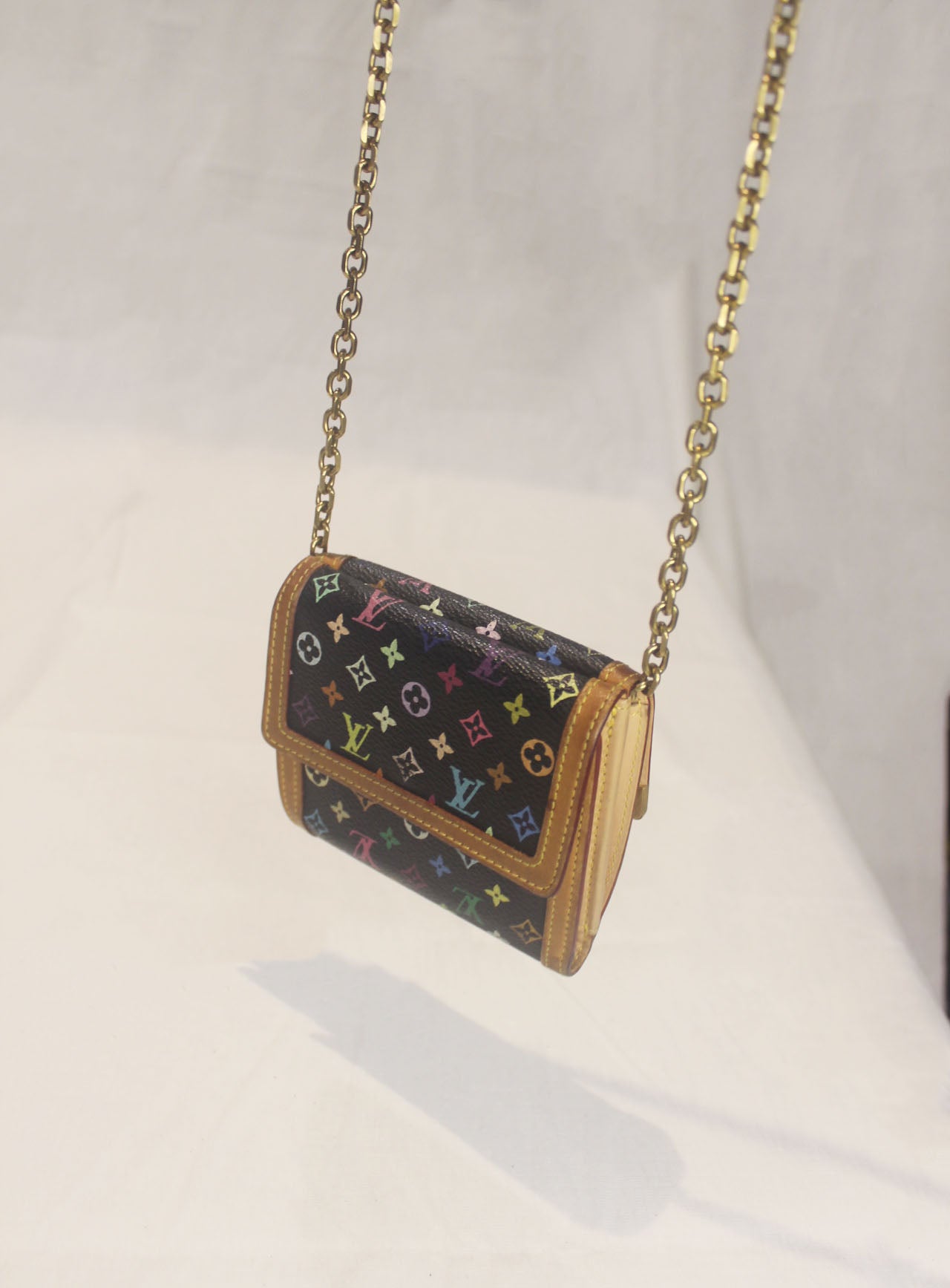 Louis Vuitton Multicolor Portefeuille Elise Wallet on Chain