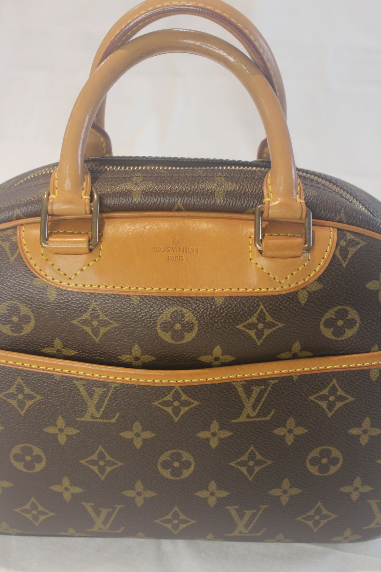 Louis Vuitton Trouville Monogram Top Handle Handbag