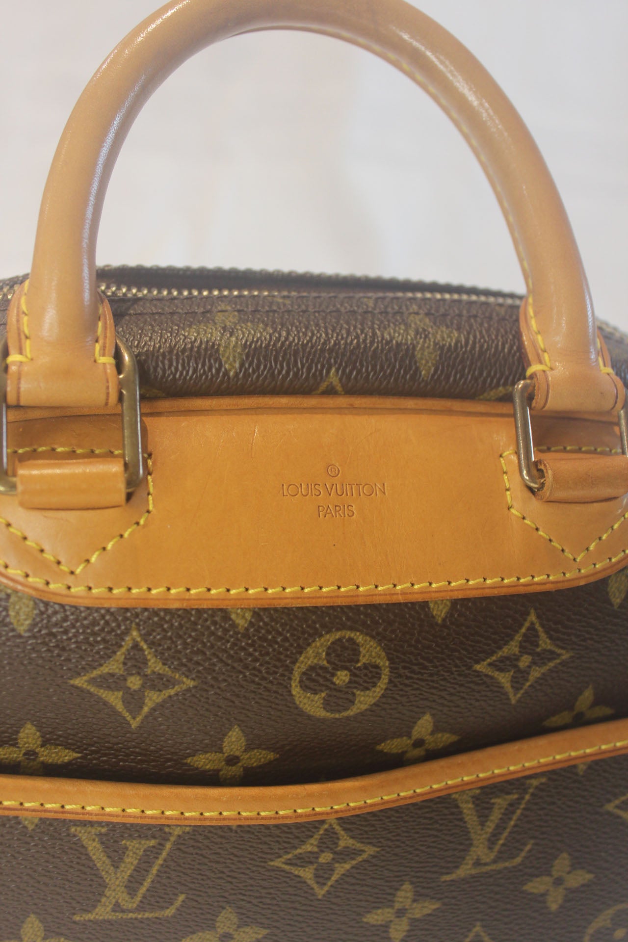 Louis Vuitton Trouville Monogram Top Handle Handbag