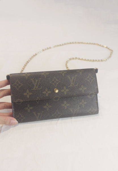 Louis Vuitton Monogram Wallet on Chain