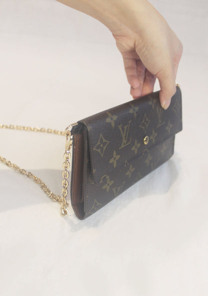 Louis Vuitton Monogram Wallet on Chain