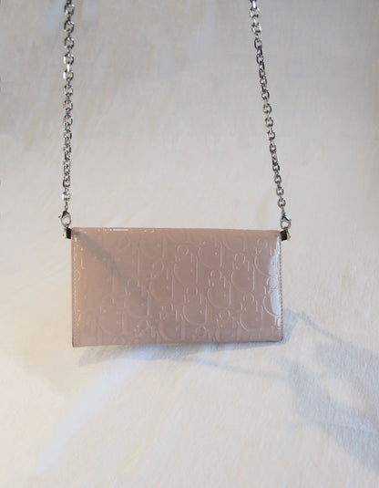 Christian Dior Oblique Trotter Wallet on Chain