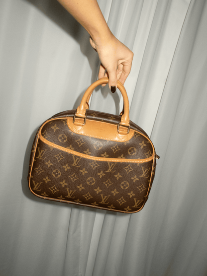 Louis Vuitton Trouville Monogram Top Handle Handbag