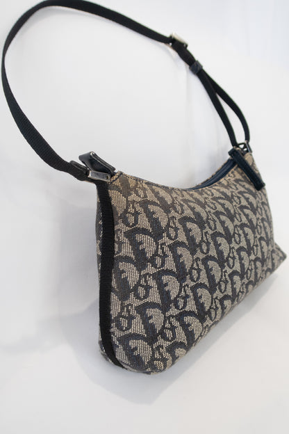Vintage Dior Trotter Shoulder Bag