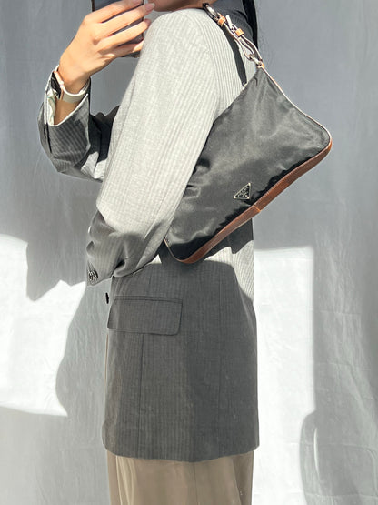 Prada Tessuto Nylon Shoulder Bag