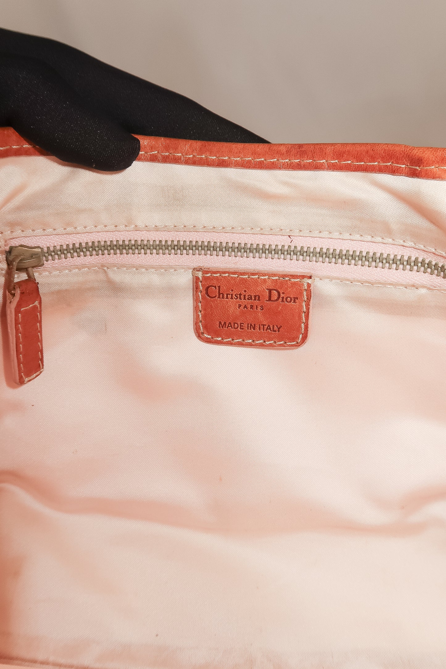 Dior Romantique Pink Heart Locket Trotter Bag