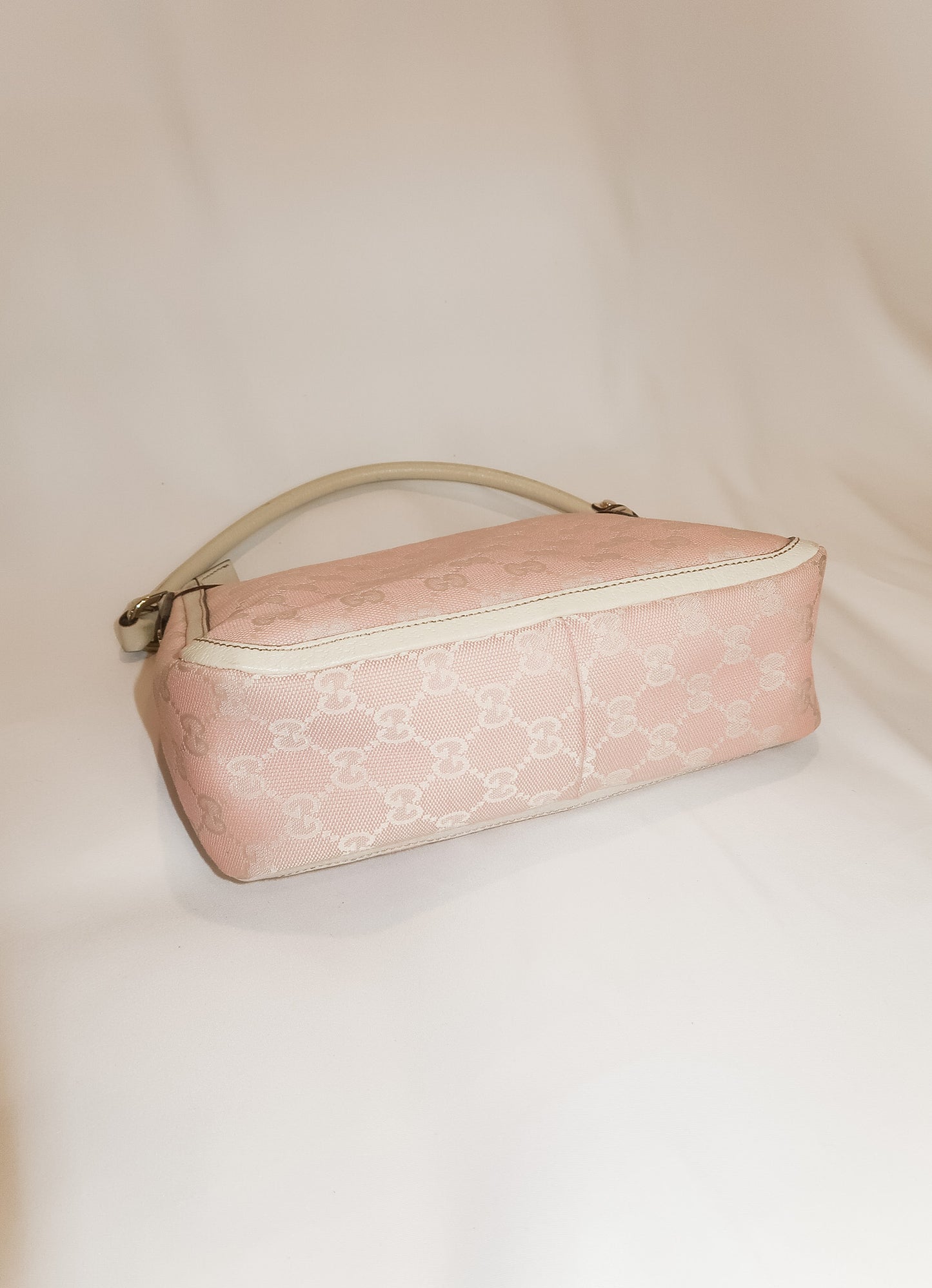 Gucci GG Pink Canvas Shoulder Bag