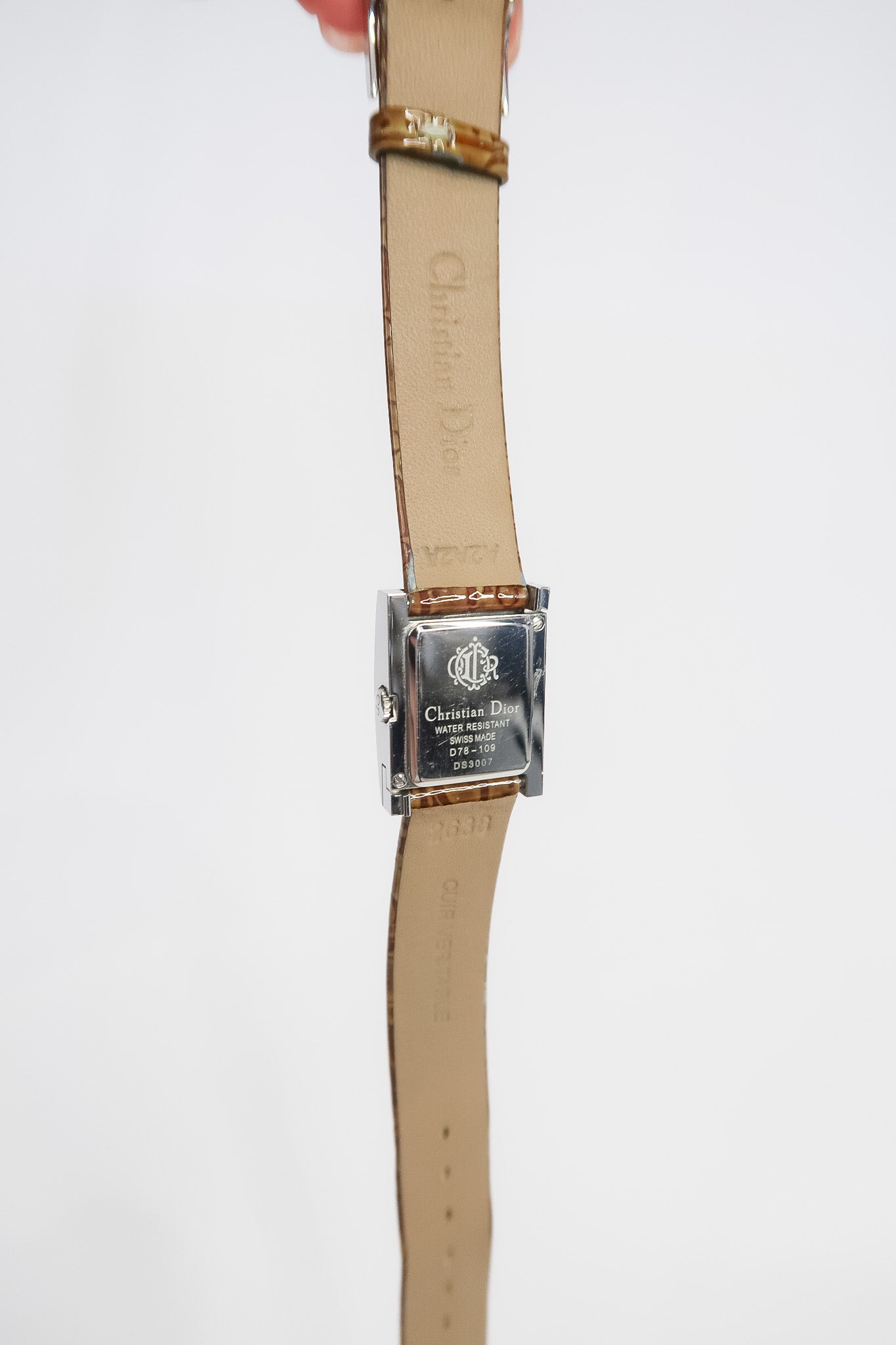 Dior Malice Brown Monogram Watch