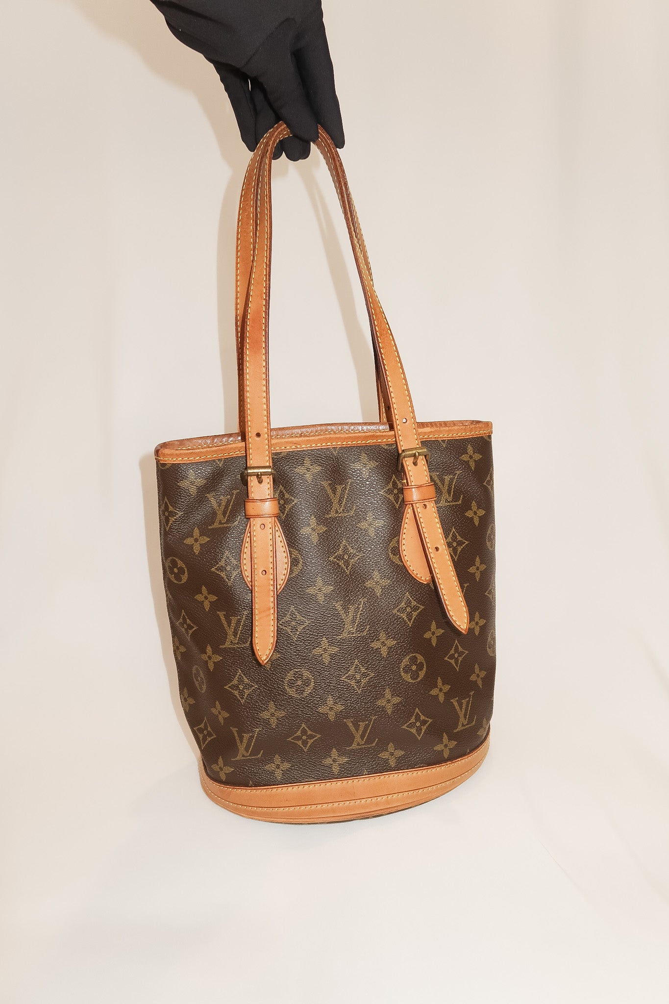 Louis Vuitton Monogram Canvas PM Bucket Bag