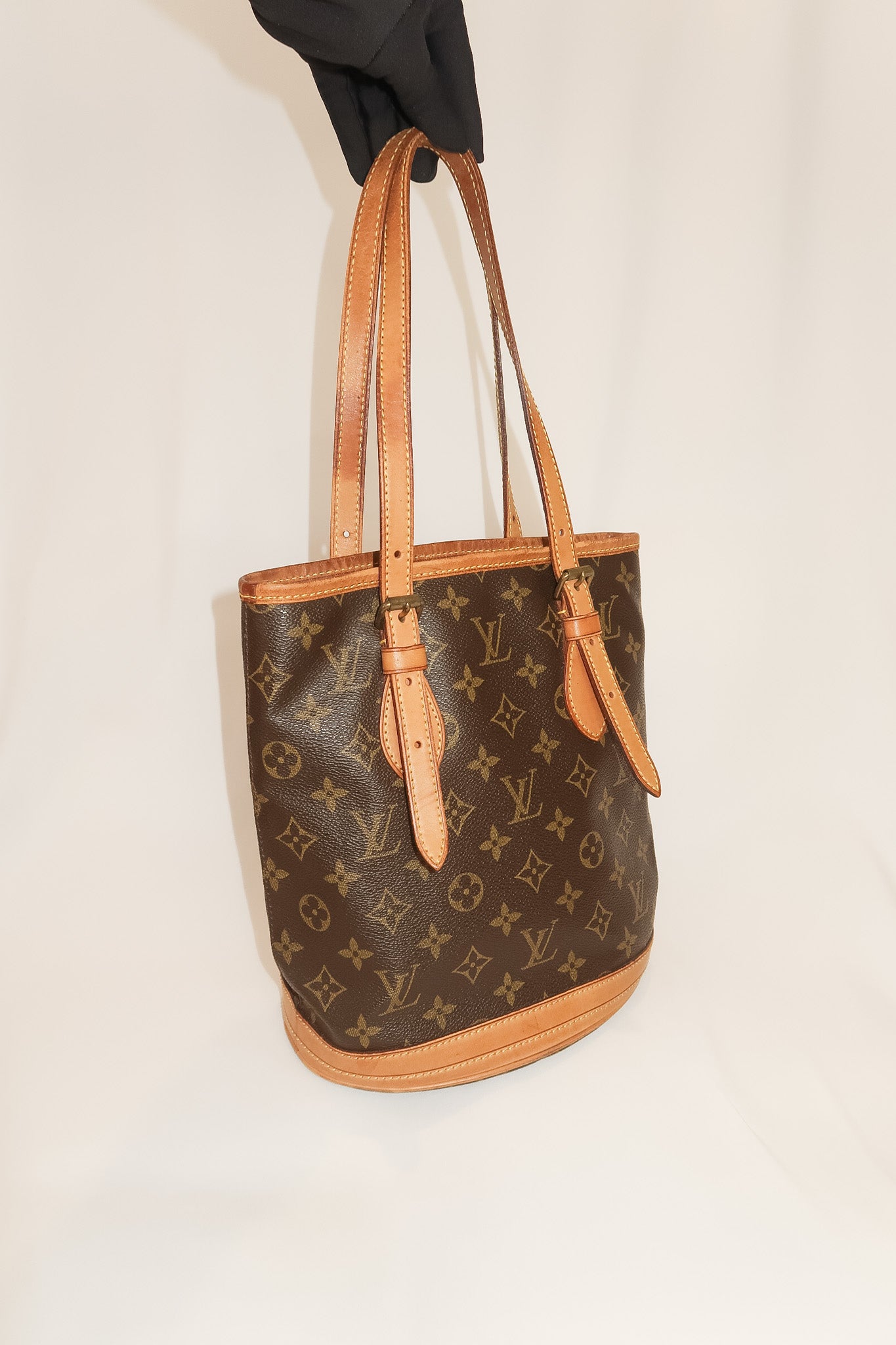 Louis Vuitton Monogram Canvas PM Bucket Bag