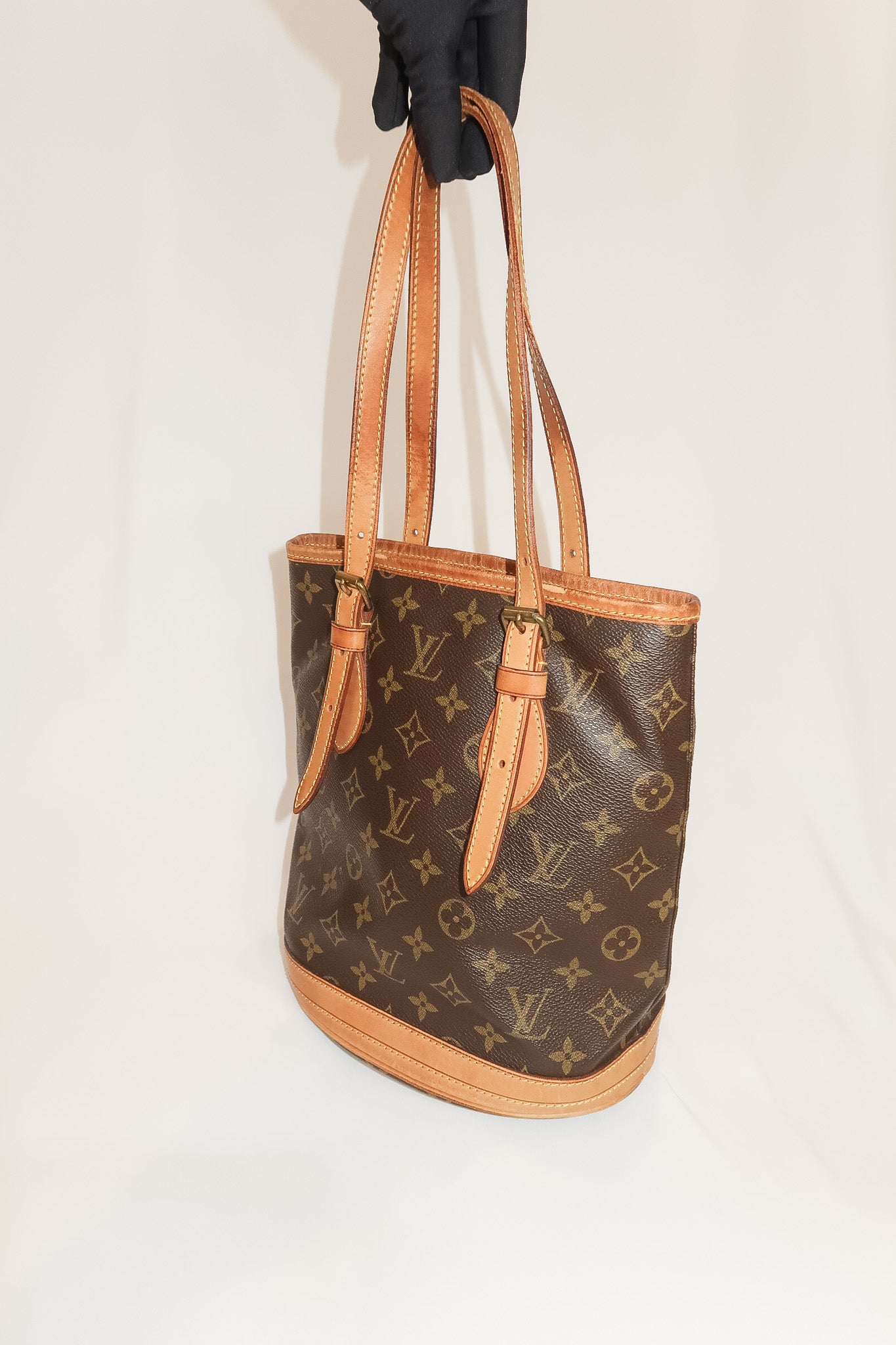 Louis Vuitton Monogram Canvas PM Bucket Bag