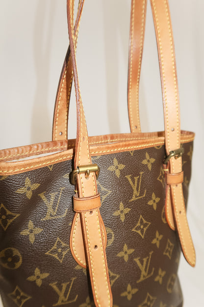 Louis Vuitton Monogram Canvas PM Bucket Bag