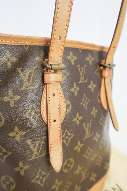 Louis Vuitton Monogram Canvas PM Bucket Bag